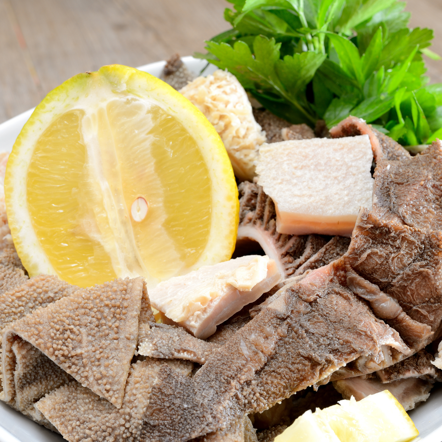 Black Beef Omasum (GI) - (黑毛肚) - (16oz)