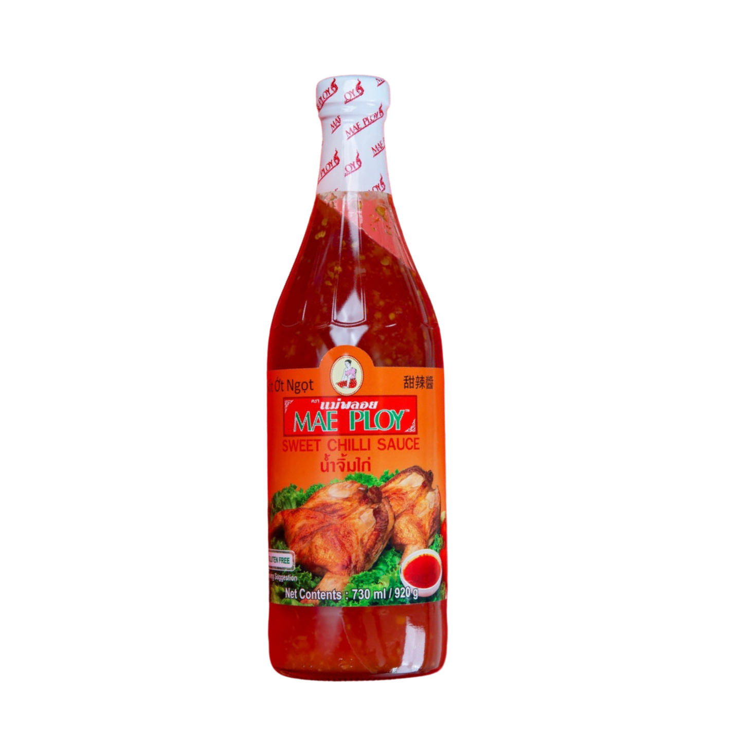 Thai Sweet Chili Sauce (MaePloy) - (雞之調味料) - (32oz)x12