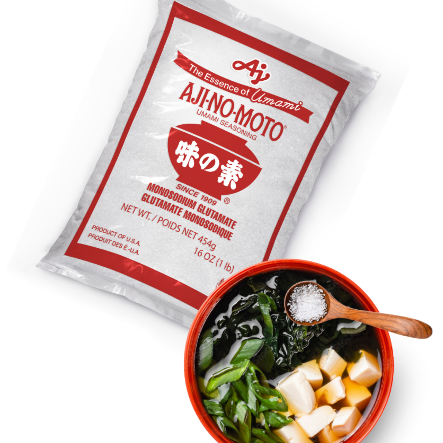 MSG Monosodium Glutamate (Aji-NoMoto) -(日本味之.素味精) - (44LB)