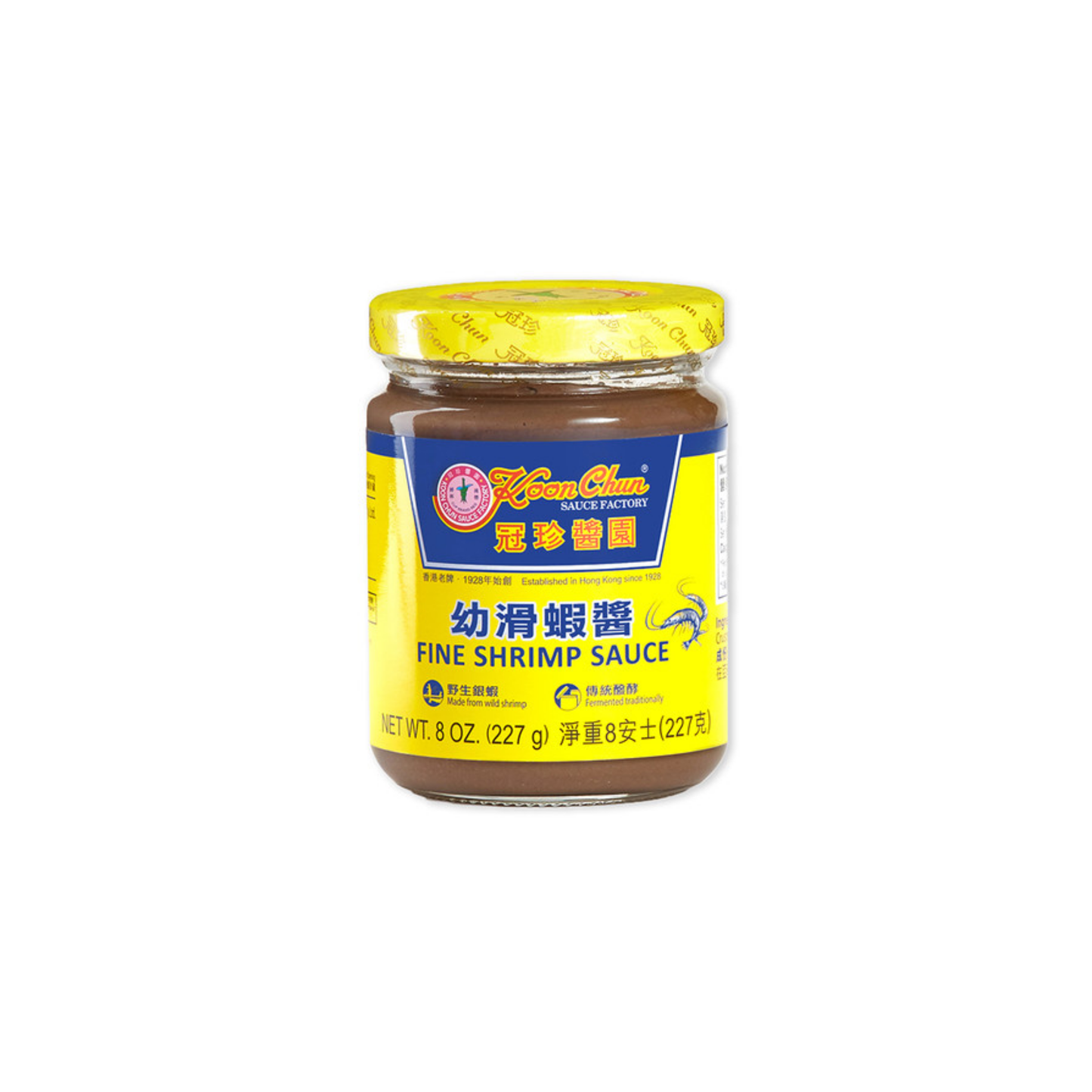 Shrimp Sauce.Fine (KC) -(冠珍.幼虾酱) - (13oz)x24