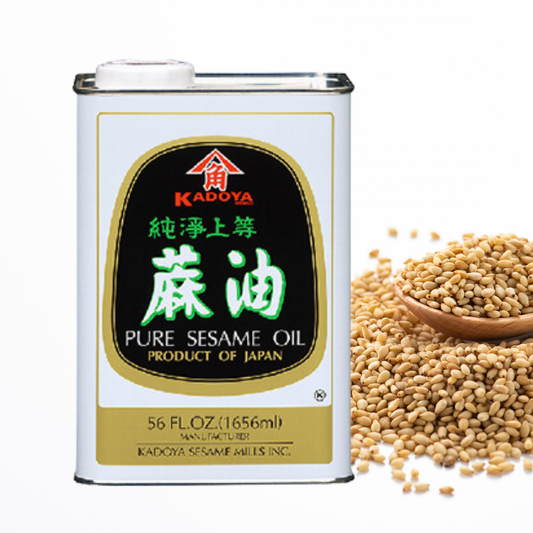 Sesame Oil (Kadoya) - (八角.麻油) - (56oz)x10