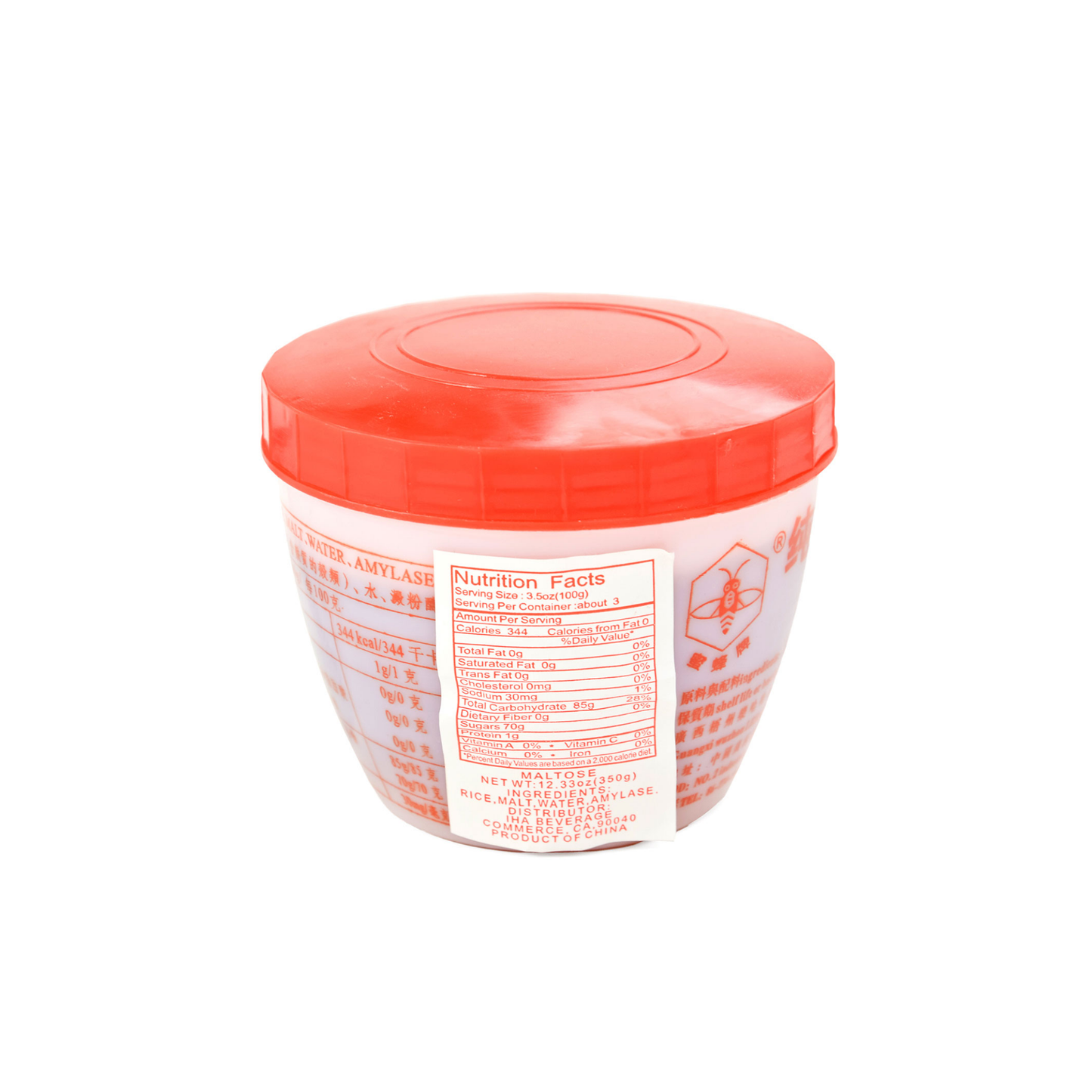 Maltose Paste (蜜蜂.麥牙糖) (350g)x36