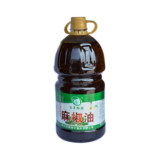 Sichuan Vine Pepper Oil  (黎红.藤椒油) - (1800ml)x6