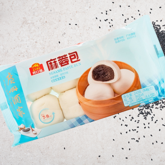 SESAME PASTE BUN 24X8PC 利口福 麻蓉包